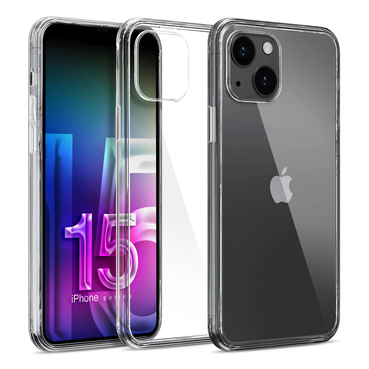 Etui 3mk Clear Case na iPhone 15 - przezroczyste