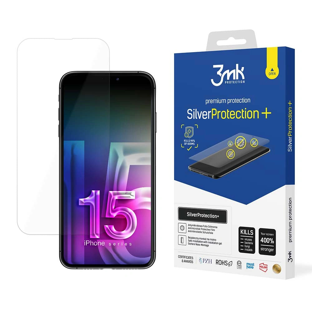 Folia ochronna 3mk SilverProtection+ na iPhone 15