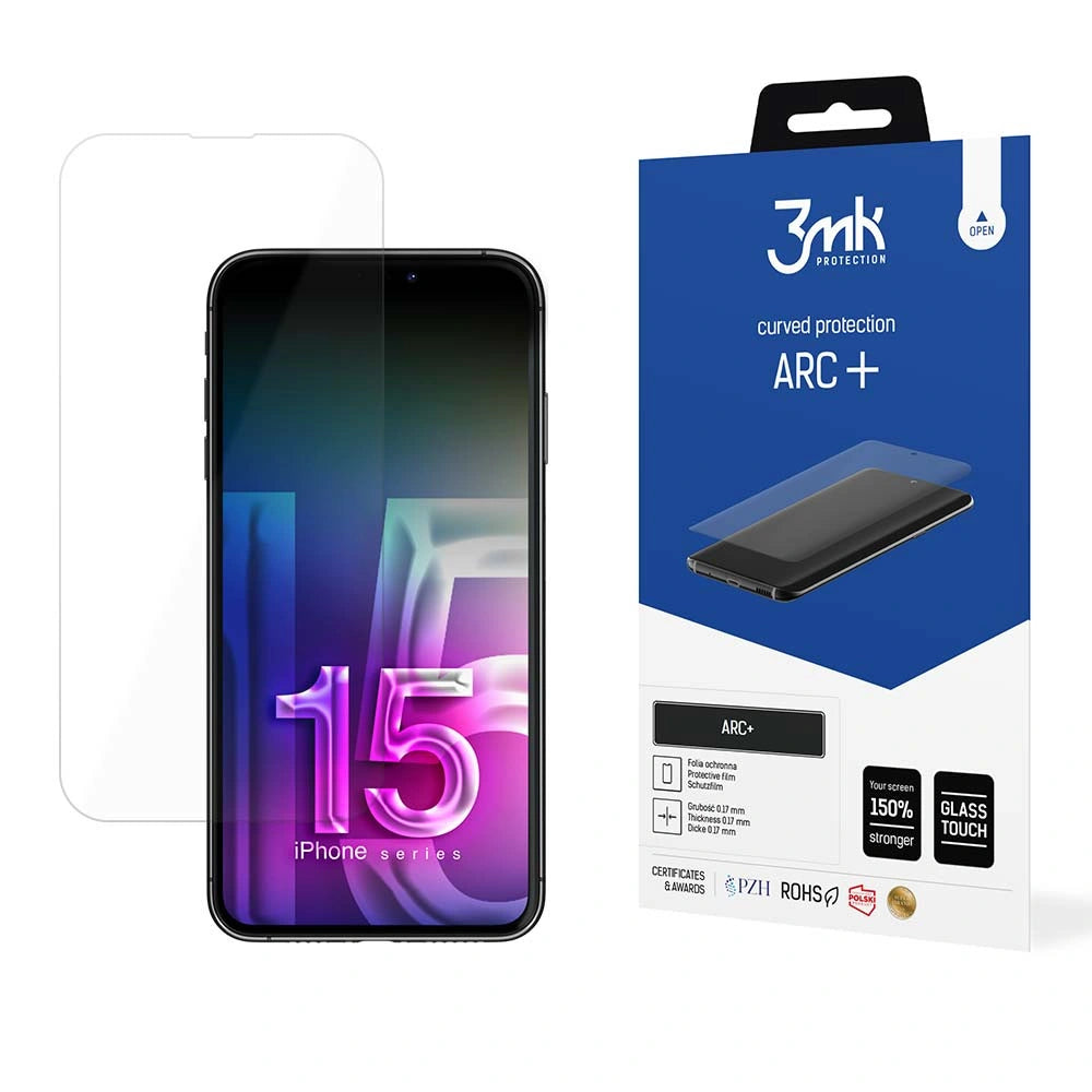 Folia 3mk ARC+ na iPhone 15 Pro