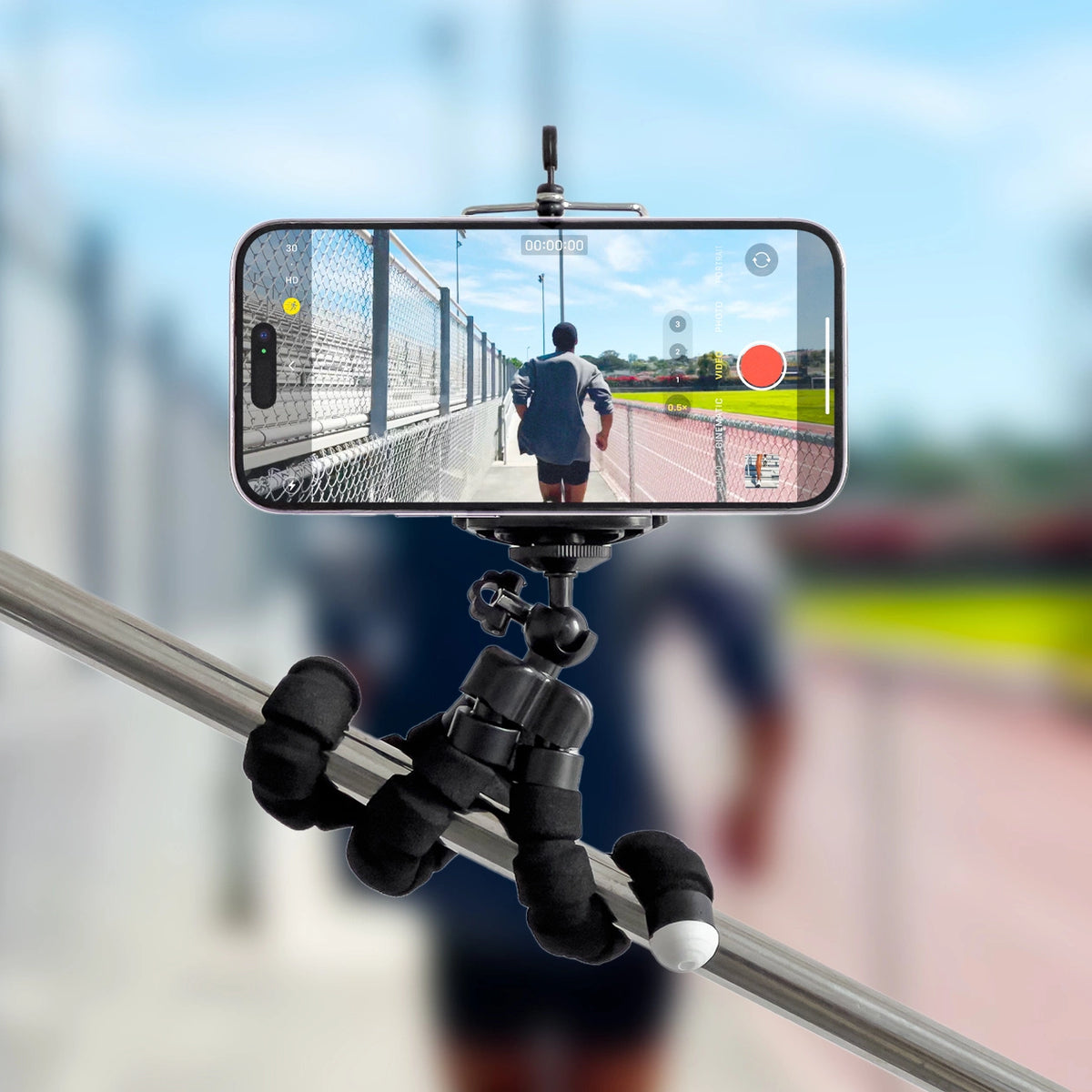 Statyw na telefon i kamerę do selfie z trójnogiem – zdjęcie 5