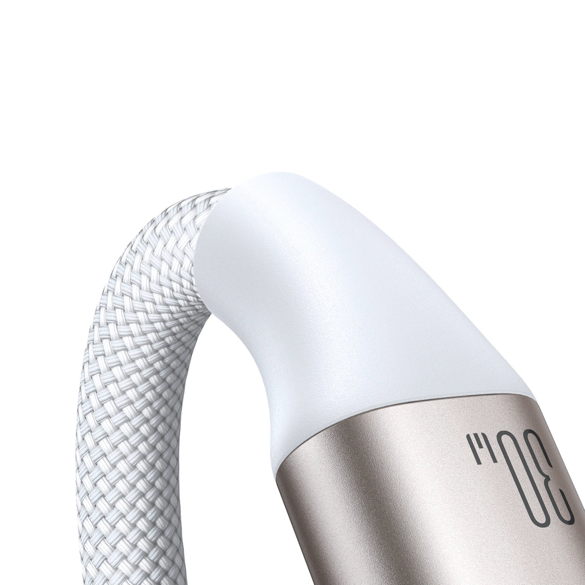 Joyroom 2 w 1 kabel lightning i do Apple Watch 1.5m biały (S-IW012) – zdjęcie 4