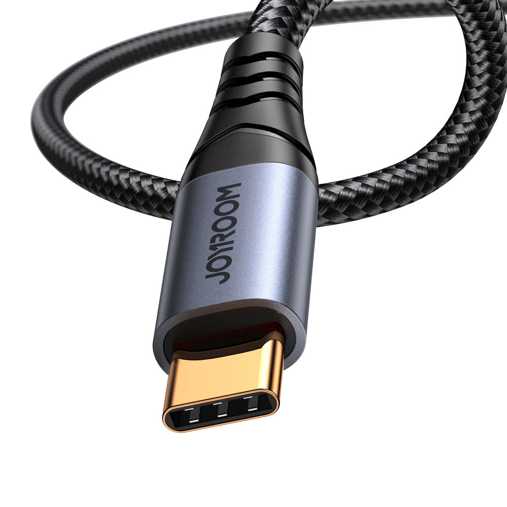 Kabel Joyroom Audio Transfer Series SY-A07 mini jack 3,5 mm - czarny – zdjęcie 2