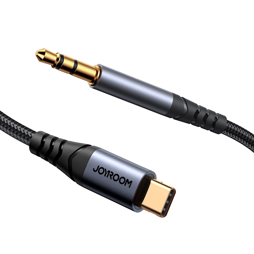 Kabel Joyroom Audio Transfer Series SY-A07 mini jack 3,5 mm - czarny – zdjęcie 4