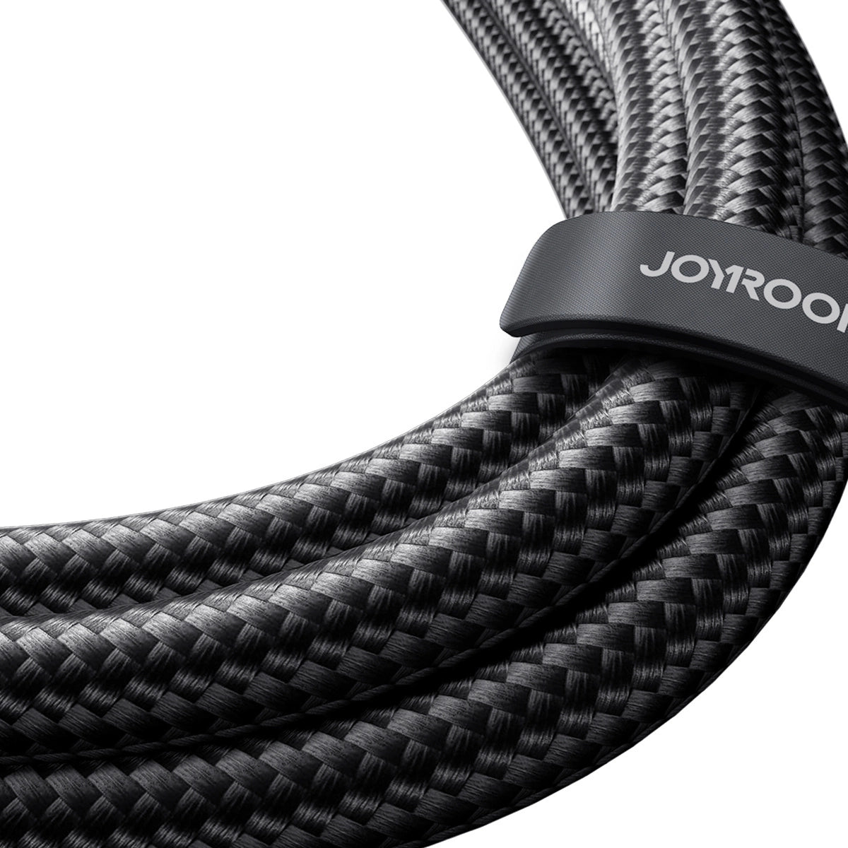 Kabel Joyroom Speedy Series S-A21 2w1 USB-C - USB-C / USB-C 100W - czarny – zdjęcie 6