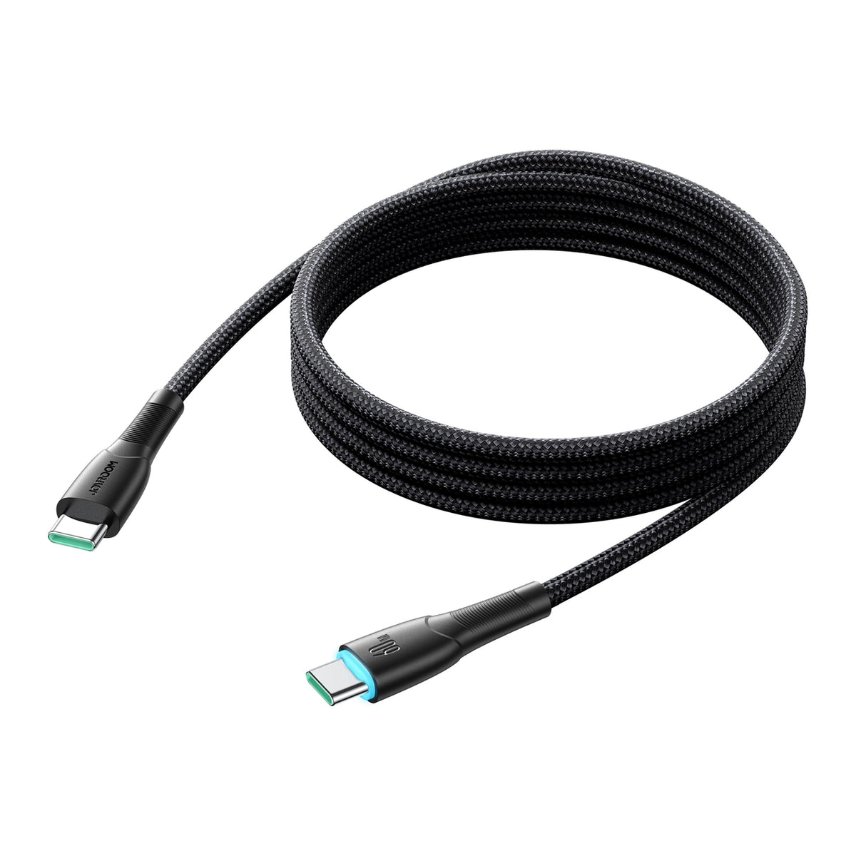 Kabel Joyroom Starry Series SA32-CC3 USB-C / USB-C 60W 1m - czarny – zdjęcie 3