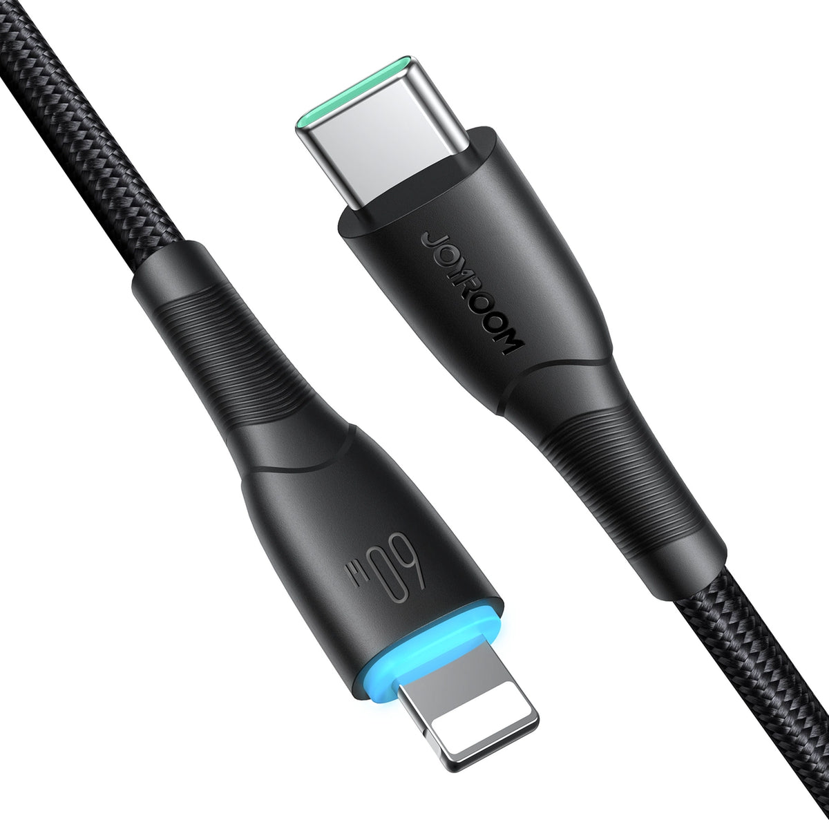 Kabel Joyroom Starry Series SA32-CC3 USB-C / USB-C 60W 1m - czarny – zdjęcie 6