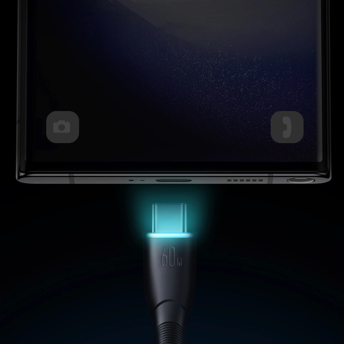 Kabel Joyroom Starry Series SA32-CC3 USB-C / USB-C 60W 1m - czarny – zdjęcie 9