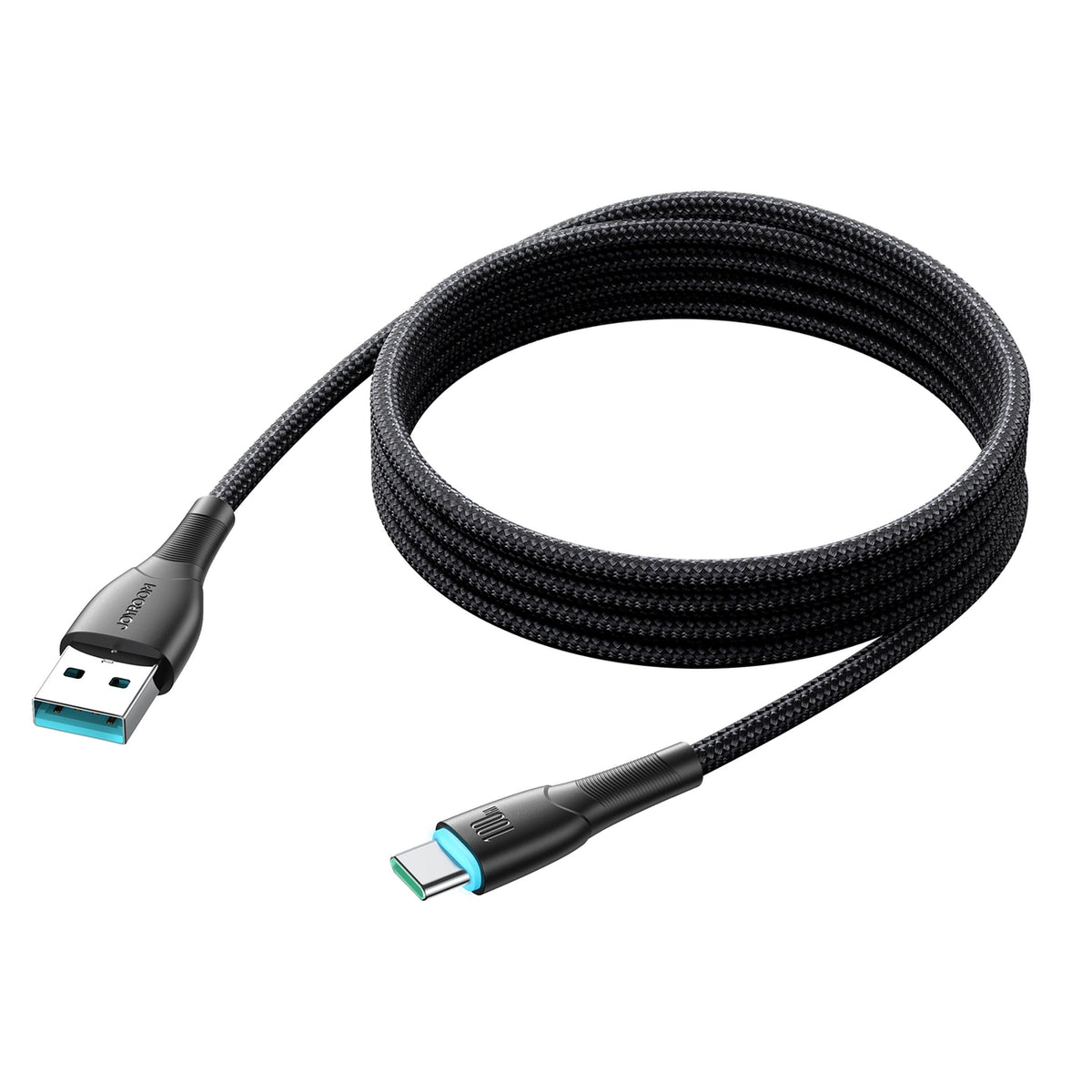 Kabel Joyroom Starry series SA32-AC6 100W USB-A / USB-C 1m - czarny – zdjęcie 3
