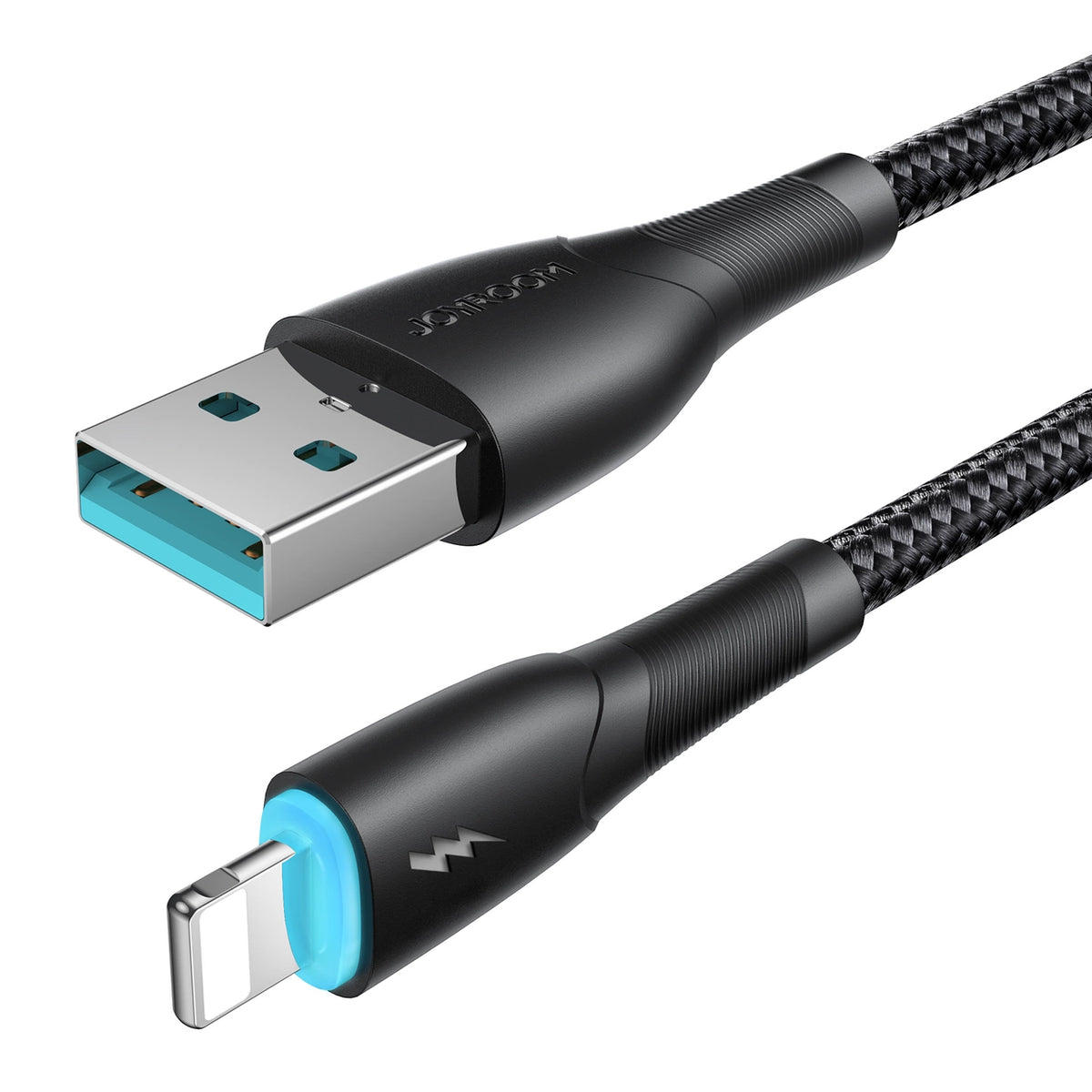 Kabel Joyroom Starry Series SA32-AL3 3A USB-A / Lightning 1m - czarny – zdjęcie 4