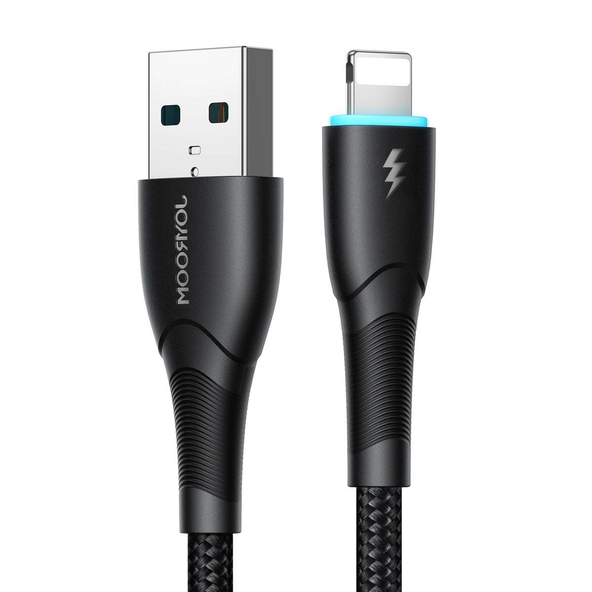 Kabel Joyroom Starry Series SA32-AL3 3A USB-A / Lightning 1m - czarny – zdjęcie 6