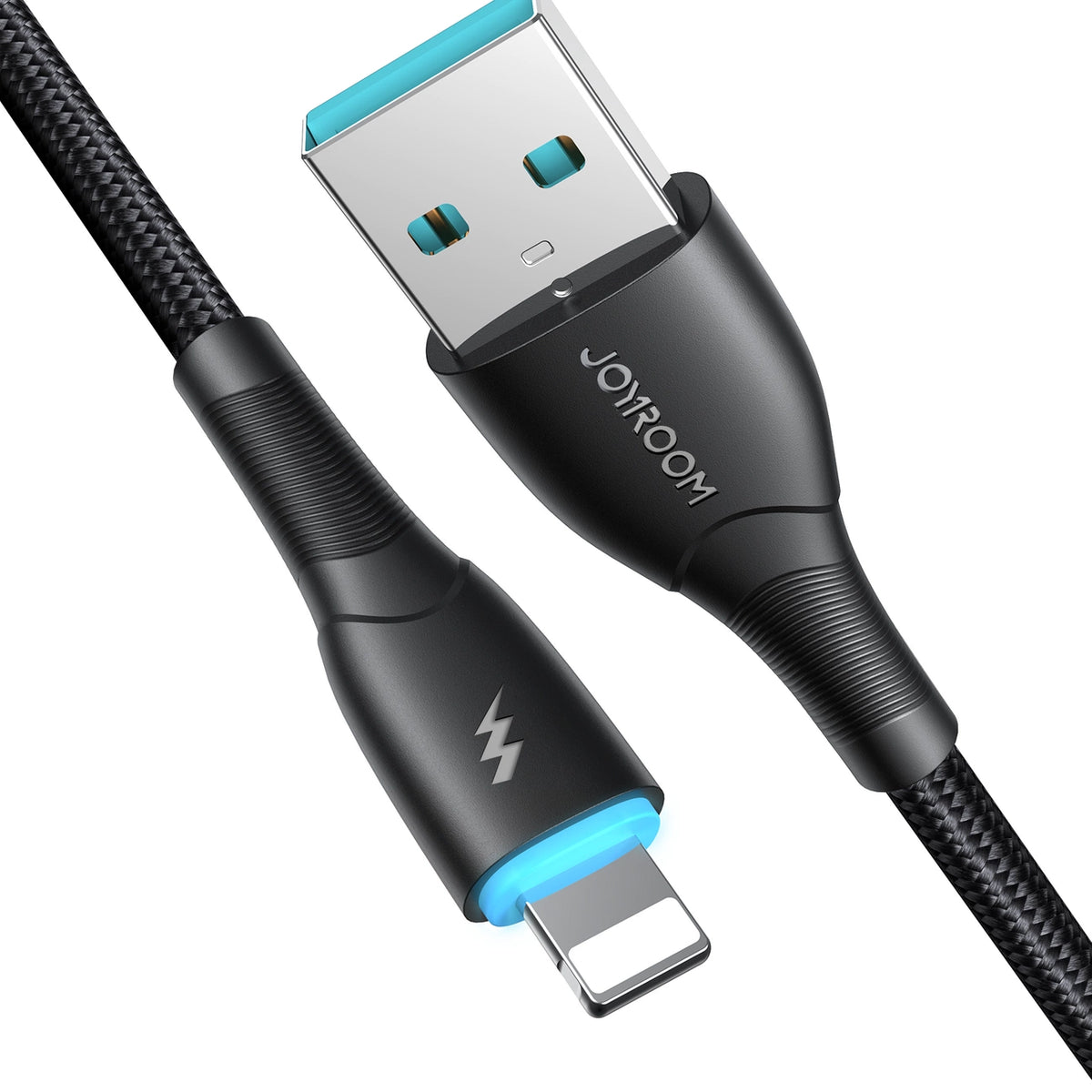 Kabel Joyroom Starry Series SA32-AL3 3A USB-A / Lightning 1m - czarny – zdjęcie 7