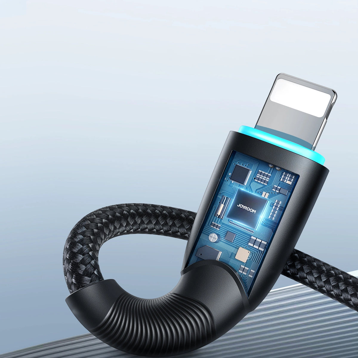 Kabel Joyroom Starry Series SA32-AL3 3A USB-A / Lightning 1m - czarny – zdjęcie 10
