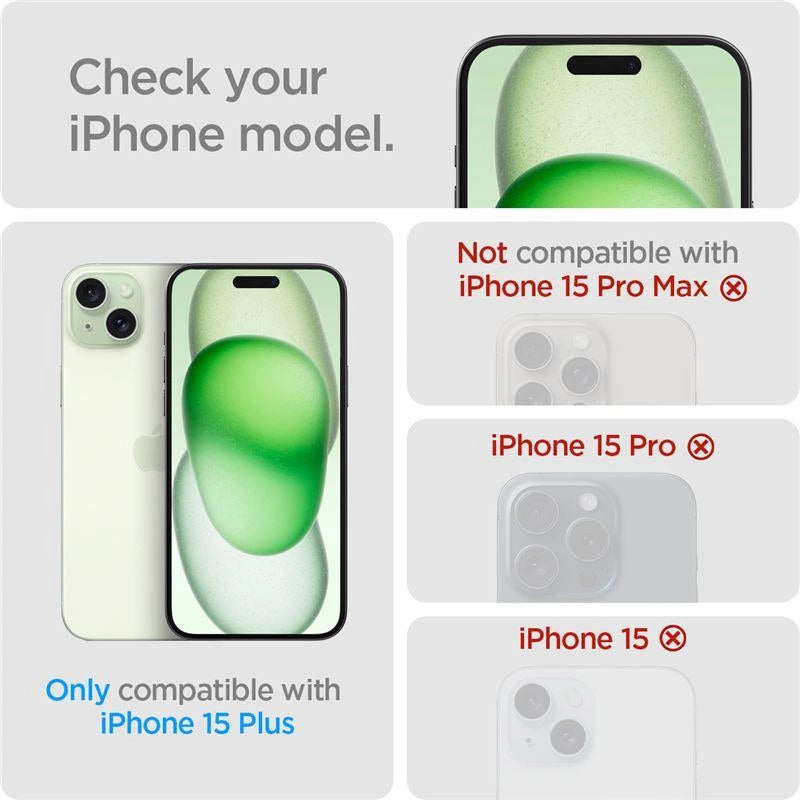Szkło hartowane Spigen Glas.tR EZ Fit Privacy na iPhone 15 Plus – zdjęcie 9