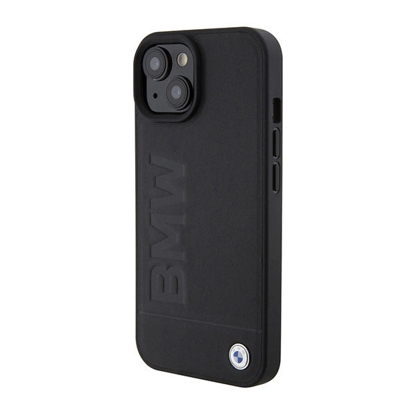 Etui BMW Signature Logo Imprint MagSafe do iPhone 15 - czarne – zdjęcie 2