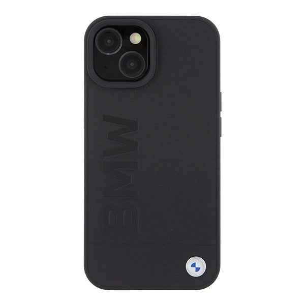 Etui BMW Signature Logo Imprint MagSafe do iPhone 15 - czarne – zdjęcie 3