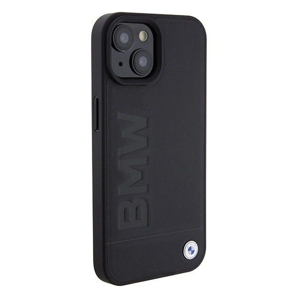 Etui BMW Signature Logo Imprint MagSafe do iPhone 15 - czarne – zdjęcie 4