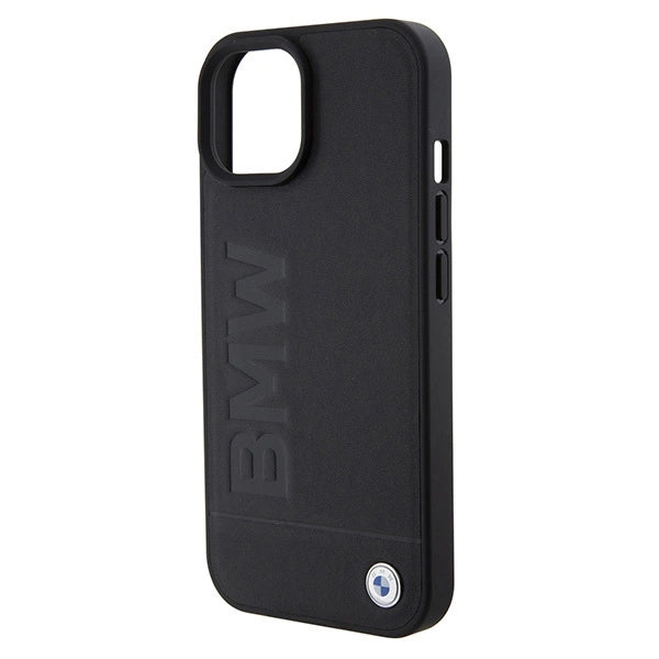 Etui BMW Signature Logo Imprint MagSafe do iPhone 15 - czarne – zdjęcie 6