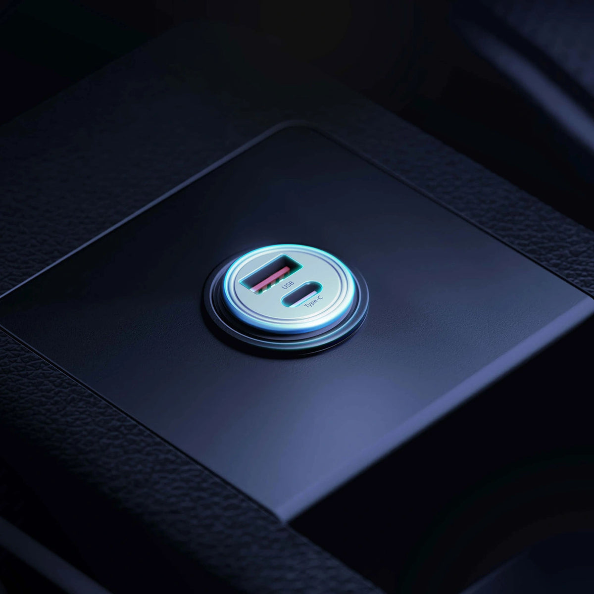 Ładowarka samochodowa 3mk Hyper Car Charger 45W USB-C USB-A - srebrna – zdjęcie 5