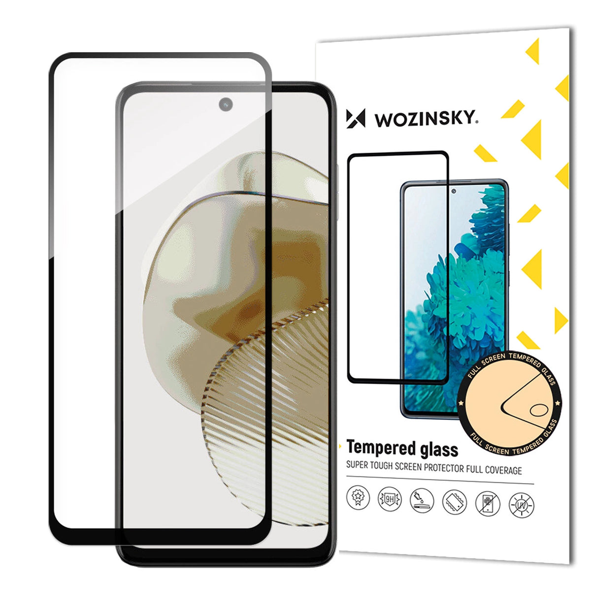 Szkło hartowane Wozinsky Full Glue Tempered Glass na Motorola Moto G73