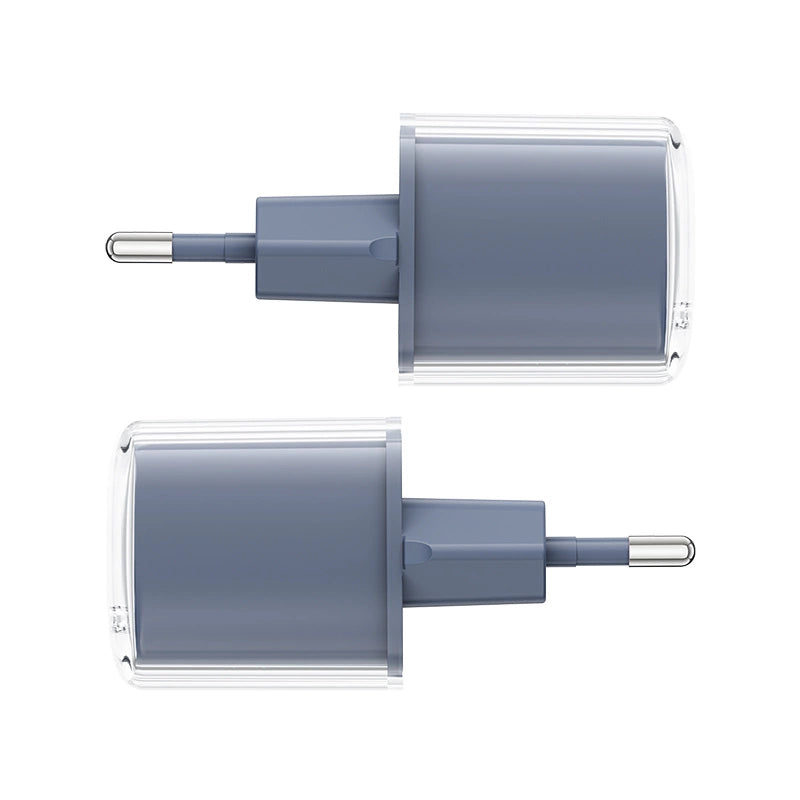Ładowarka Acefast A53 PD 30W GaN USB-C z wyświetlaczem - szara – zdjęcie 2