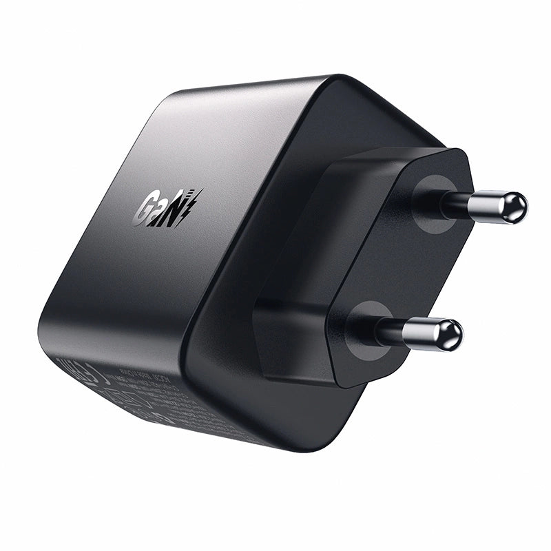Ładowarka Acefast A57 PD 35W GaN 2 x USB-A + USB-C z 3 portami - czarna – zdjęcie 4