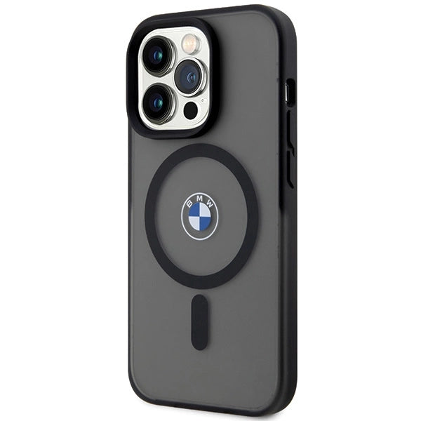 Etui BMW IML Signature MagSafe do iPhone 15 Pro - czarne – zdjęcie 2