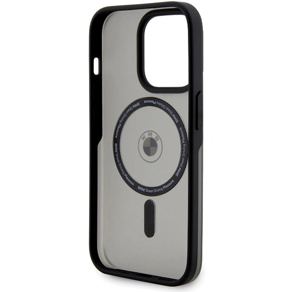 Etui BMW IML Signature MagSafe do iPhone 15 Pro - czarne – zdjęcie 7