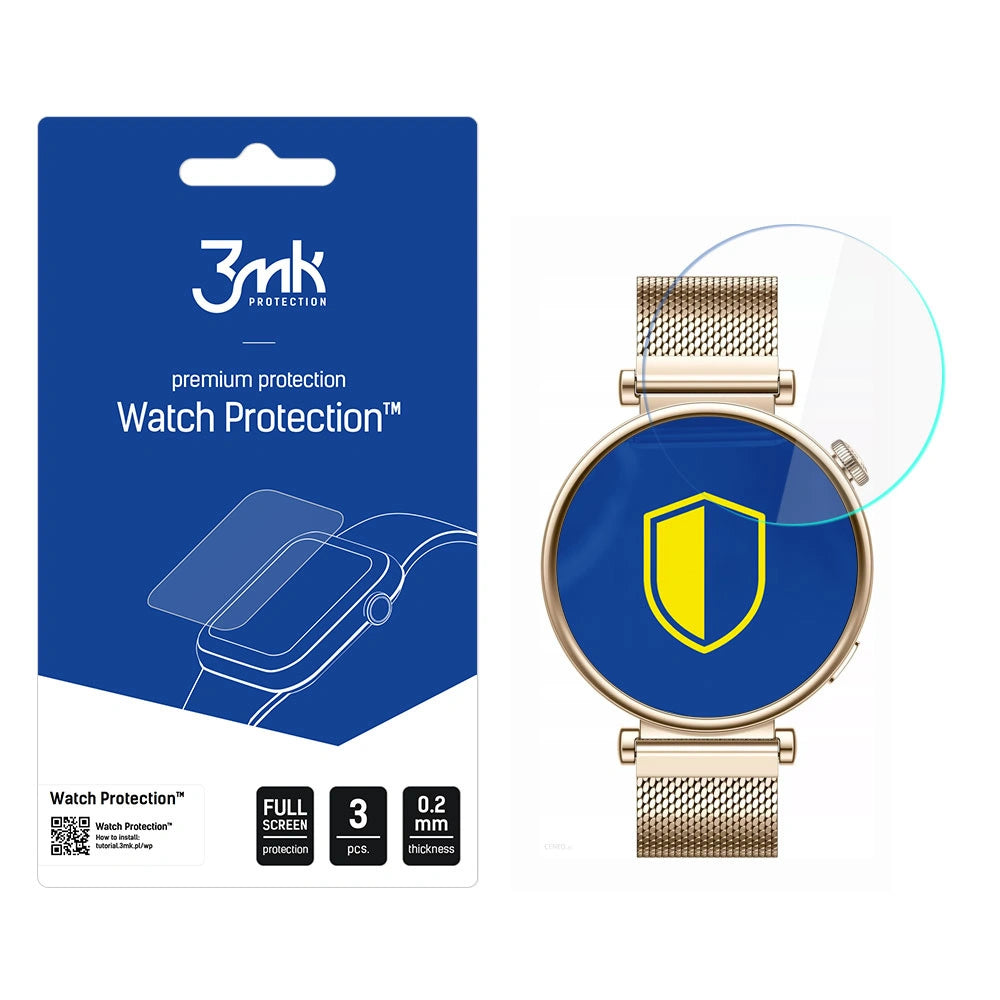 Szkło hybrydowe 3mk Watch Protection v. na Huawei Watch GT 4 41mm
