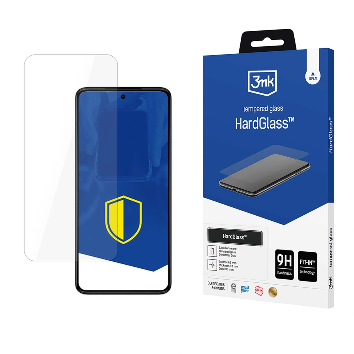 Szkło 9H 3mk HardGlass na Motorola Moto G84 5G