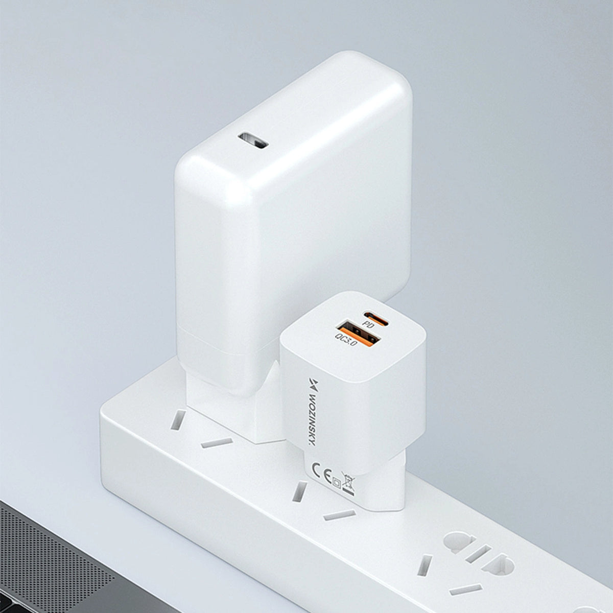Ładowarka sieciowa Wozinsky CMWCW 20W USB-C / USB-A - biała – zdjęcie 10
