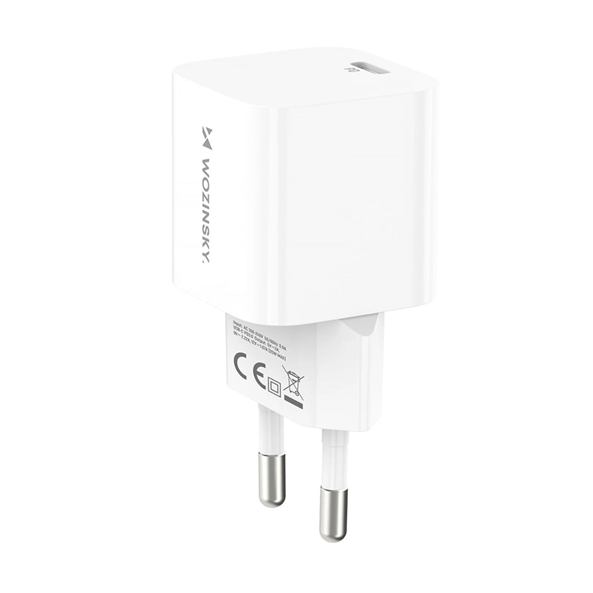 Ładowarka sieciowa Wozinsky CMWCS USB-C PD 20W - biała – zdjęcie 2