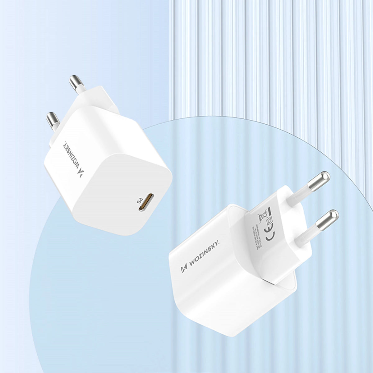 Ładowarka sieciowa Wozinsky CMWCS USB-C PD 20W - biała – zdjęcie 7
