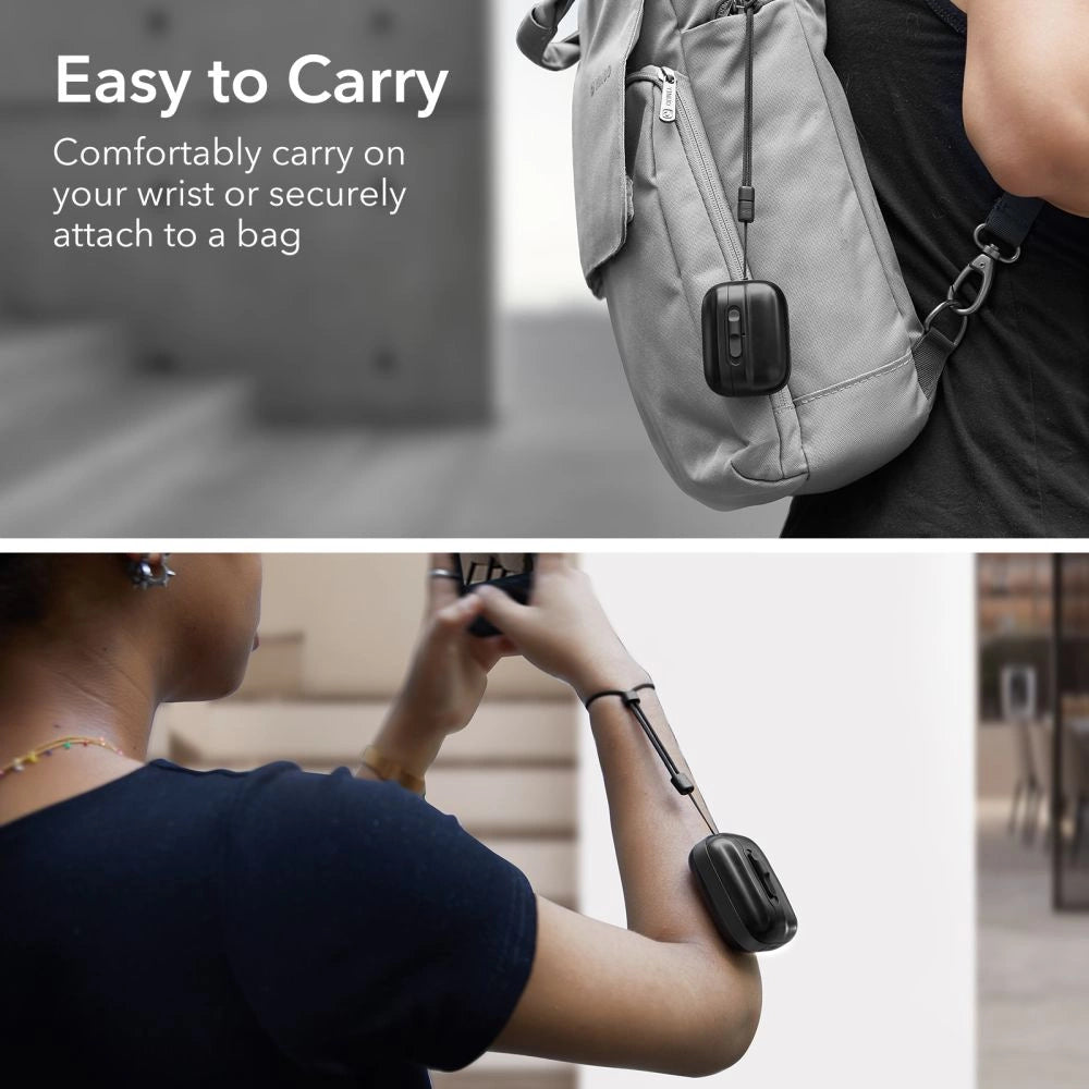 Etui ESR Pulse Halolock z MagSafe na Apple AirPods Pro 1 / 2 - czarne – zdjęcie 5
