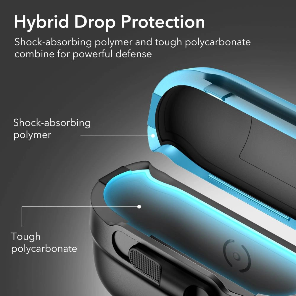 Etui ESR Pulse Halolock z MagSafe na Apple AirPods Pro 1 / 2 - czarne – zdjęcie 6