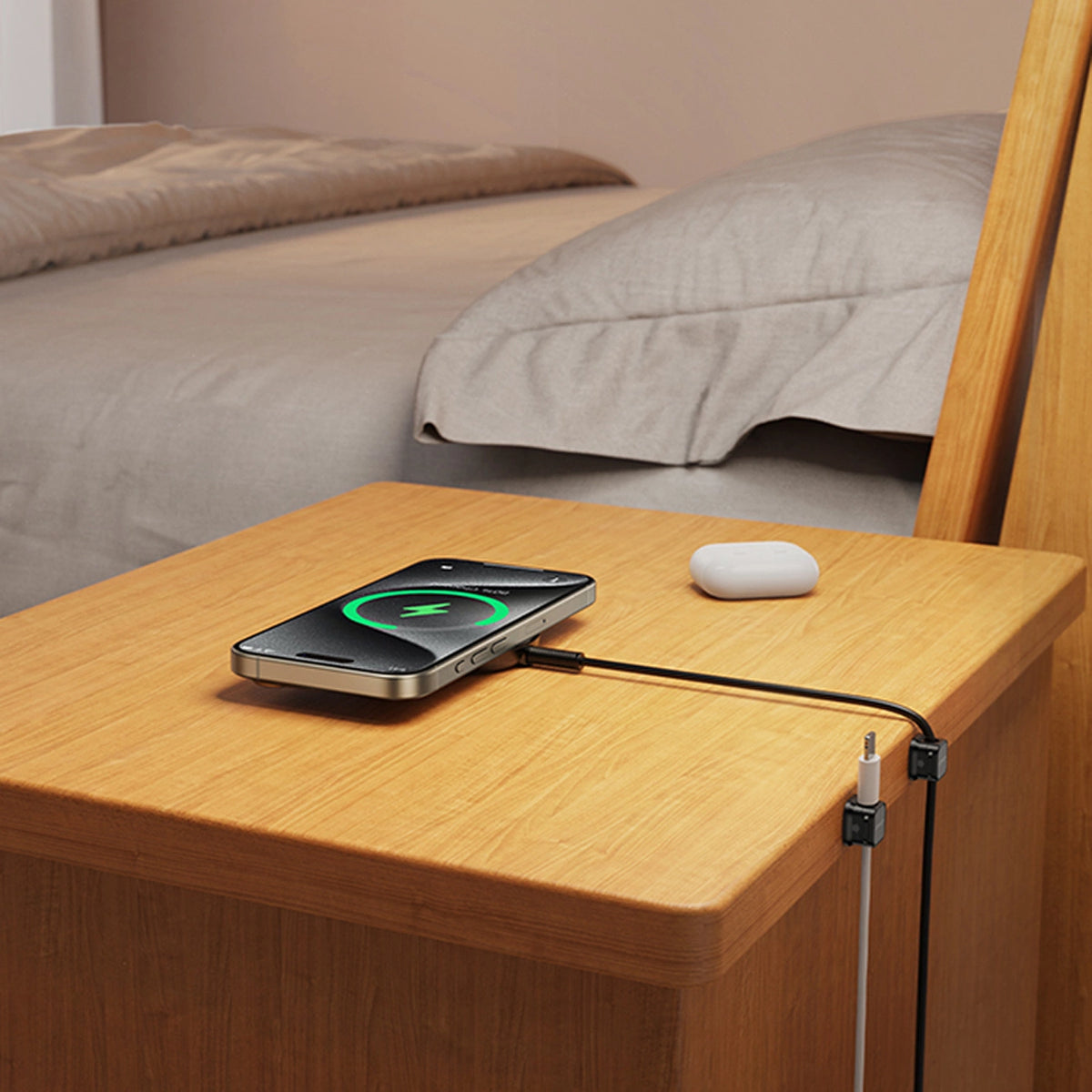 Organizer do kabli Joyroom JR-ZS368 magnetyczny - czarny (3 szt.) – zdjęcie 13