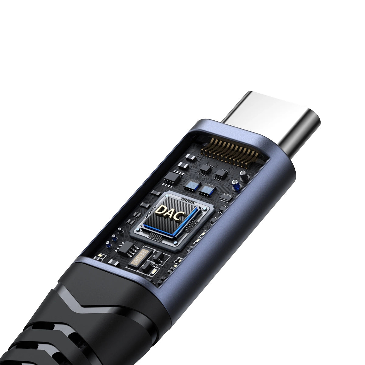 Adapter DAC 2w1 Joyroom SY-C03 USB-C do 2x USB-C - czarny – zdjęcie 9