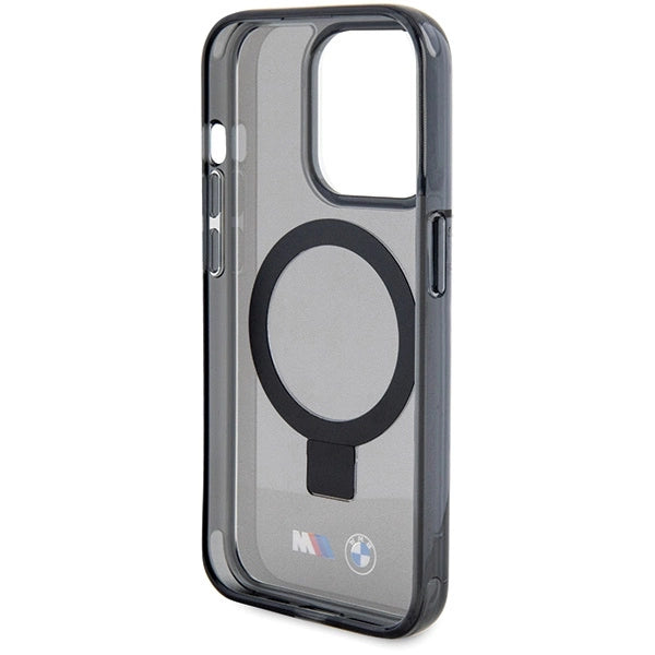 Etui BMW Ring Stand M Collection MagSafe na iPhone 15 Pro - czarne – zdjęcie 7