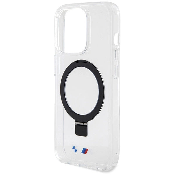 Etui BMW Ring Stand M Collection MagSafe na iPhone 15 Pro - przezroczysty – zdjęcie 6