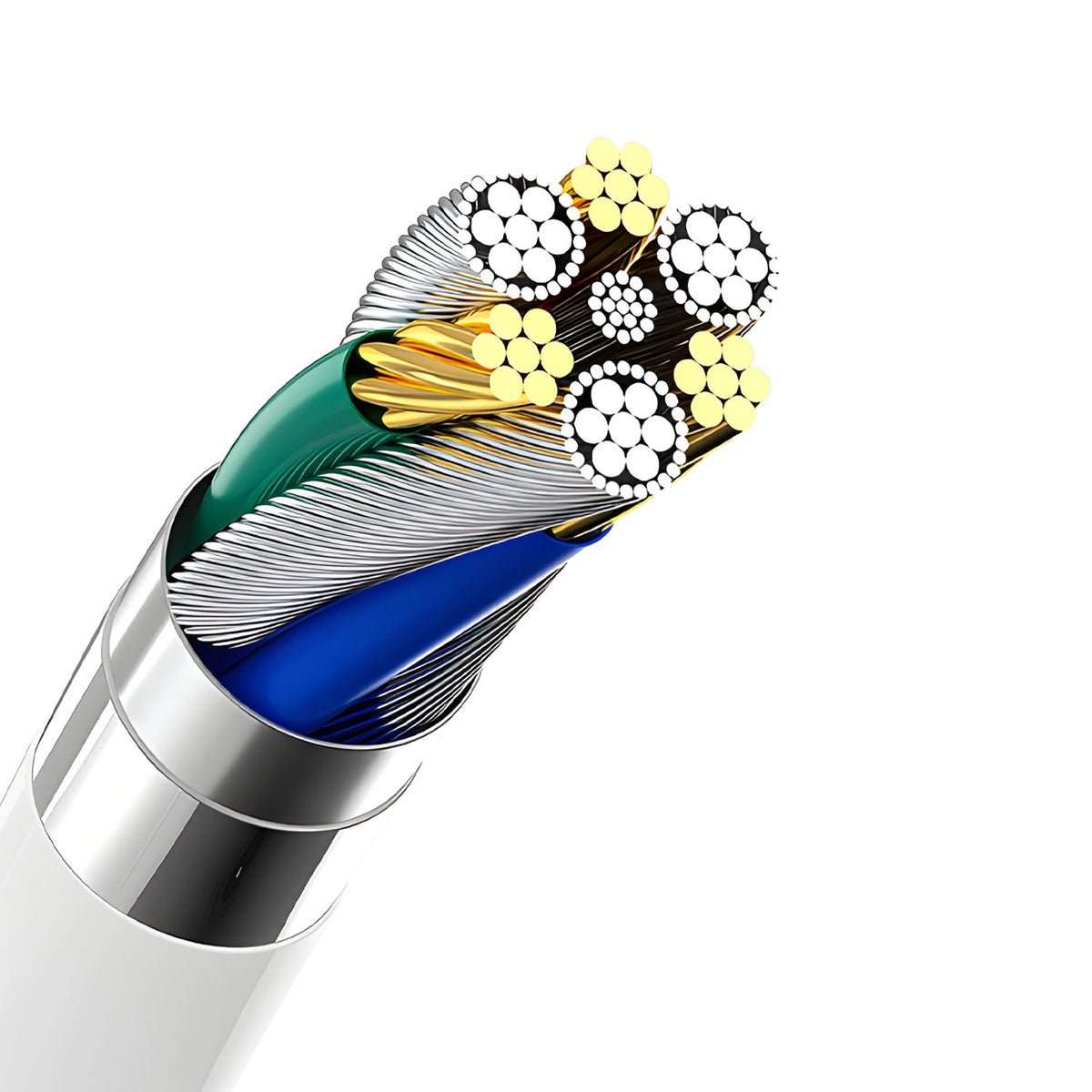 Ładowarka sieciowa Dudao A4EU USB-A 2.1A - biała + kabel USB-A - Lightning – zdjęcie 8