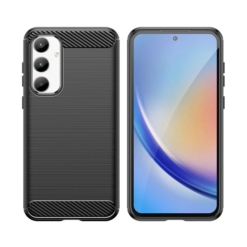 Etui Carbon Case do Samsung Galaxy A35 - czarne – zdjęcie 2