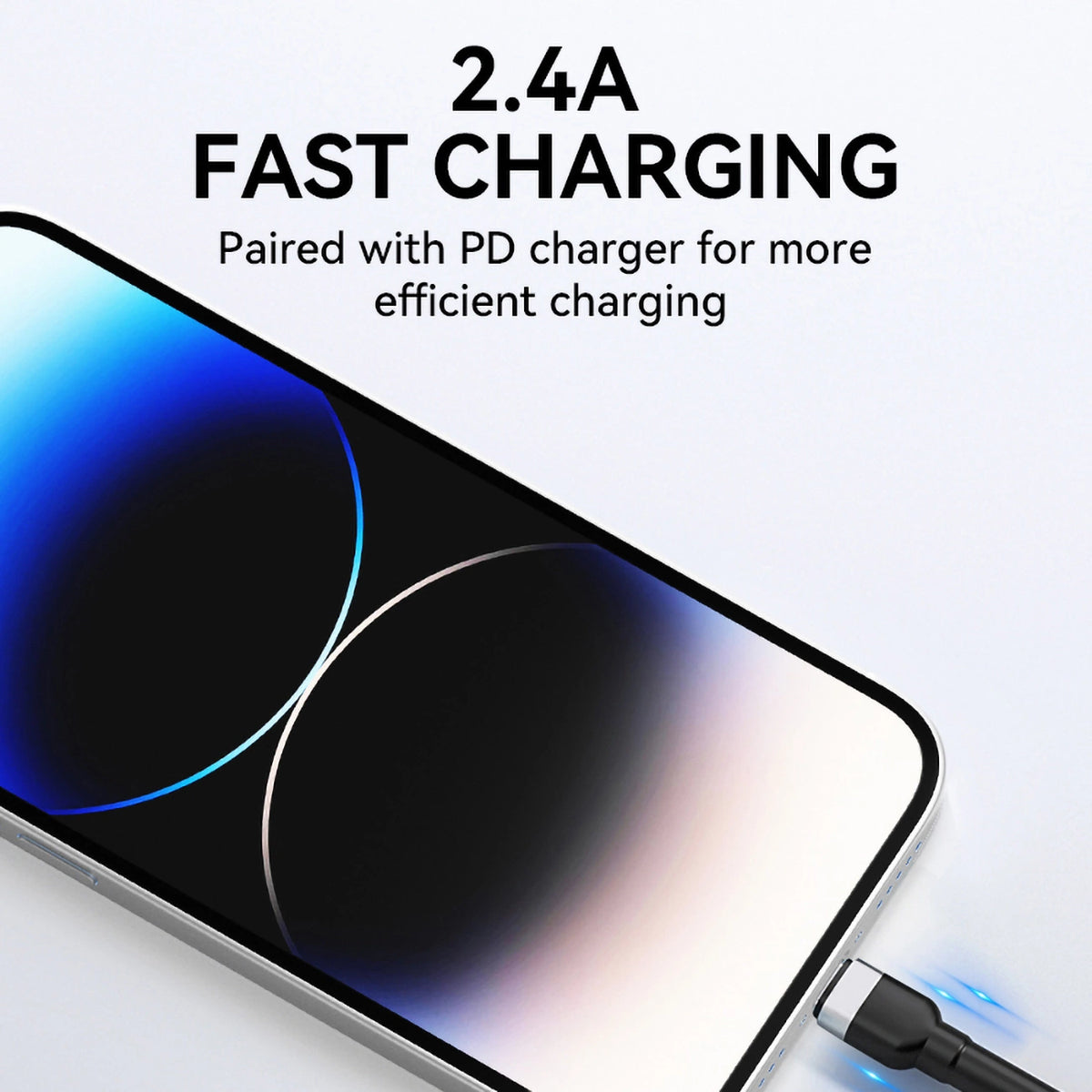 Kabel Wozinsky WNBAL2 USB-A / Lightning 2.4A 2 m - czarny – zdjęcie 7