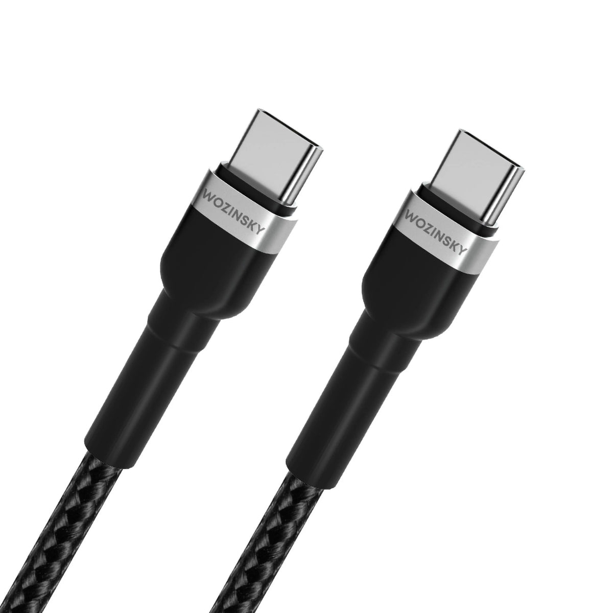 Kabel Wozinsky WNBCC1 USB-C / USB-C PD 65W 1 m - czarny – zdjęcie 4
