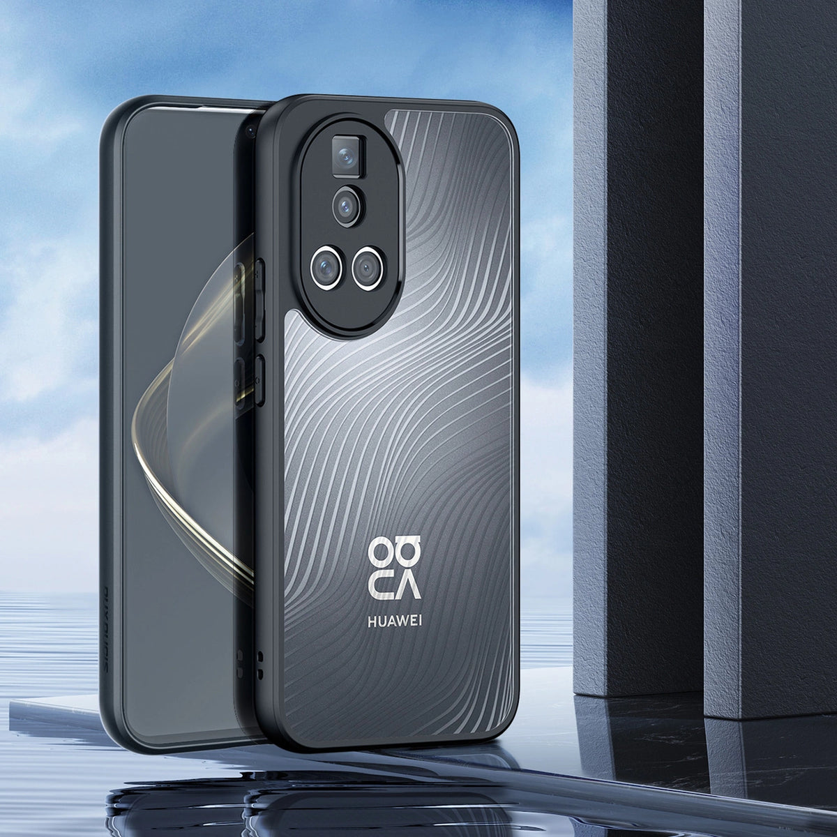 Etui Dux Ducis Aimo do Huawei Nova 12 - czarne – zdjęcie 3