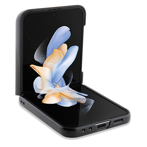 Etui BMW Leather Hot Stamp na Samsung Galaxy Z Flip 5 - czarne – zdjęcie 4