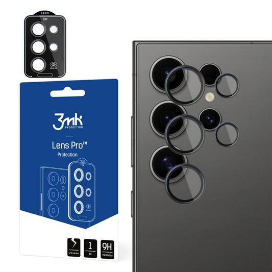 Osłona aparatu 3mk Lens Protection Pro na Samsung Galaxy S24 Ultra - czarna