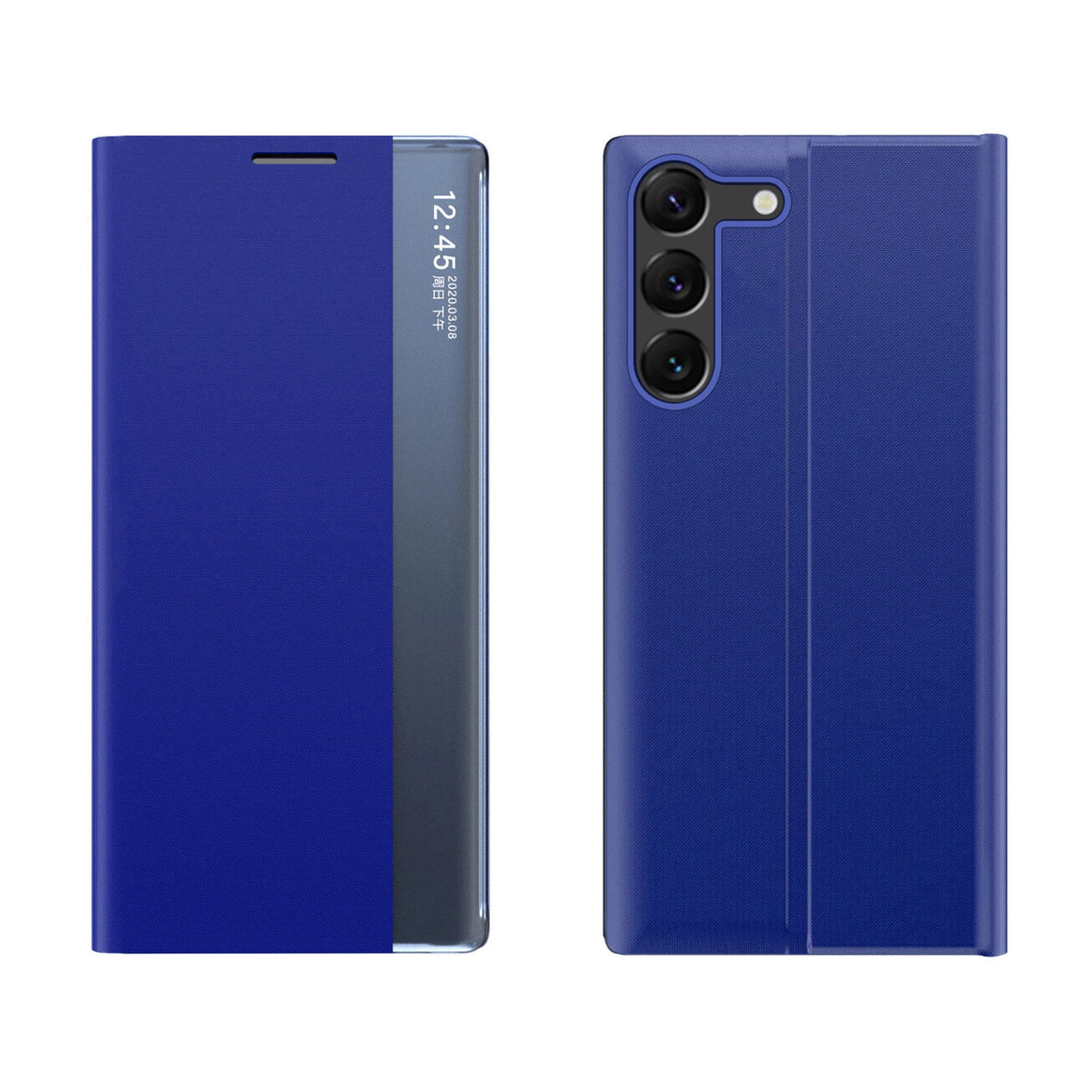 Etui New Sleep View do Xiaomi POCO C65 / Redmi 13C z klapką - niebieskie