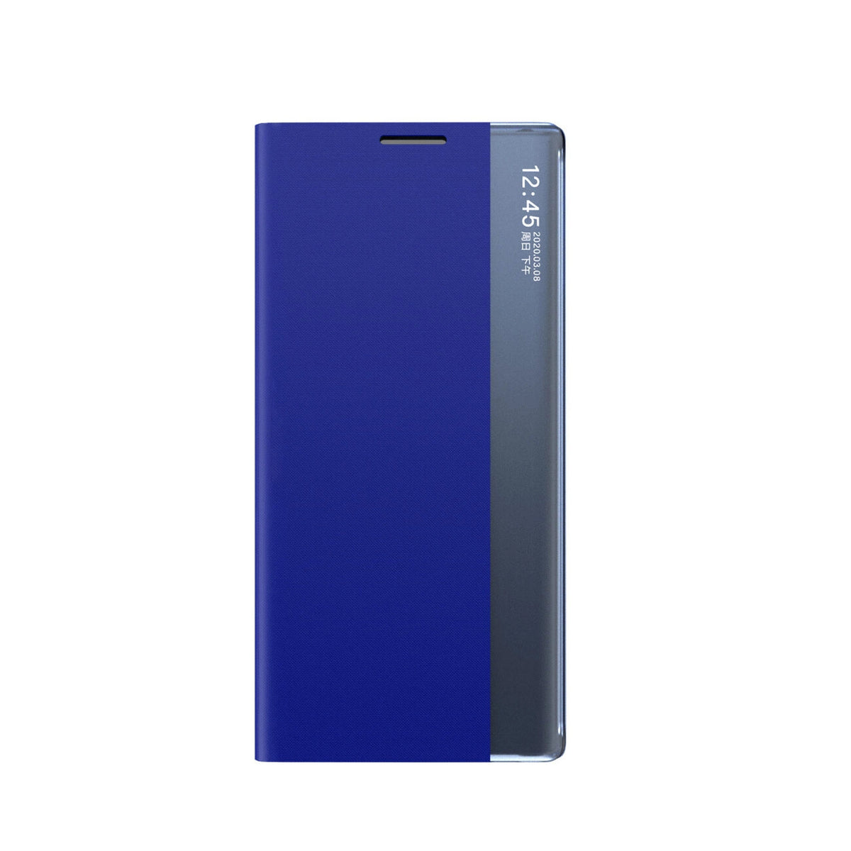 Etui New Sleep View Case do Samsung Galaxy A05s z klapką - niebieskie – zdjęcie 2