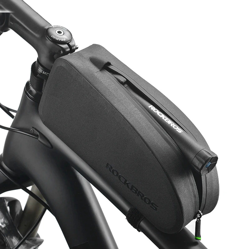 Torba Rockbros AS-019-1 rowerowa na ramę wodoodporna 1.6 l - czarna – zdjęcie 9