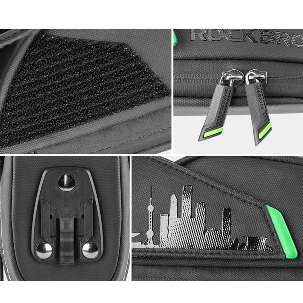 Torba rowerowa Rockbros C27-1 pod siodełko - czarna – zdjęcie 8