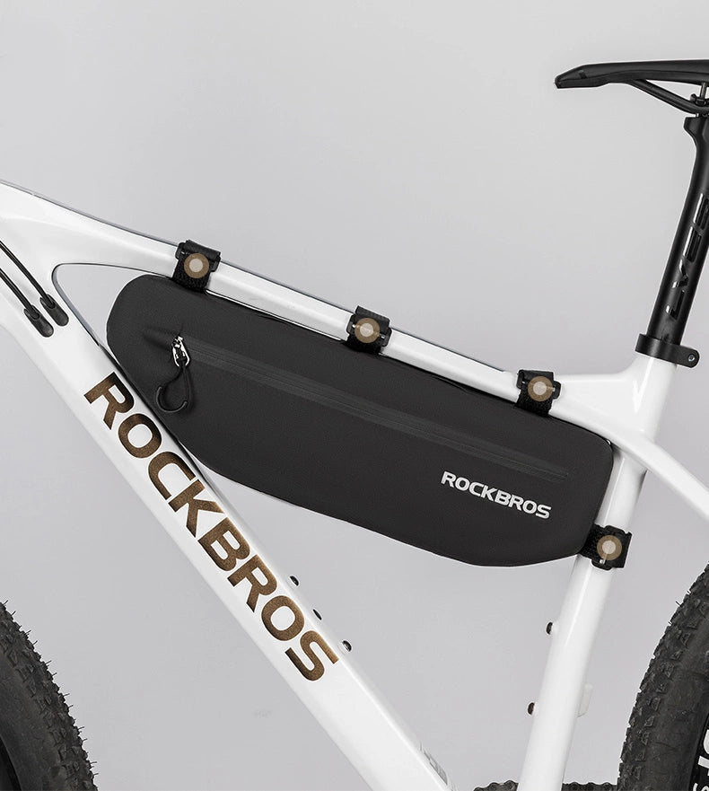 Sakwa rowerowa Rockbros AS-043 na rzepy 3l - czarna – zdjęcie 12